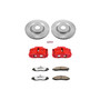 PowerStop KC5158-26 - Power Stop 05-13 Chevrolet Corvette Front Z26 Street Warrior Brake Kit w/Calipers