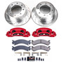 PowerStop KC5337 - Power Stop 01-06 Chevrolet Silverado 3500 Rear Z23 Evolution Kit W/Cals