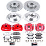 PowerStop KC5923-26 - Power Stop 10-11 Hyundai Genesis Front & Rear Z26 Street Warrior Brake Kit w/Calipers