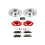 PowerStop KC6371 - Power Stop 13-16 Dodge Dart Rear Z23 Evolution Sport Brake Kit w/Calipers