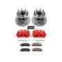 PowerStop KC6526 - Power Stop 2012 Ford F-350 Super Duty Front Z23 Evolution Kit w/Cals