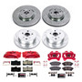 PowerStop KC6947 - Power Stop 14-15 Lexus IS350 Front & Rear Z23 Evolution Kit W/Cals