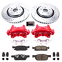 PowerStop KC7143 - Power Stop 15-19 Ford Edge Front Z23 Evolution Sport Brake Kit w/Calipers