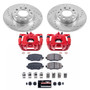 PowerStop KC7301 - Power Stop 16-18 Fiat 500X Rear Z23 Evolution Sport Brake Kit w/Calipers