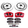 PowerStop KC7688 - Power Stop 16-18 Lexus RX350 Front Z23 Evolution Sport Brake Kit w/Calipers