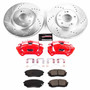 PowerStop KC8621 - Power Stop 2017 Kia Optima Front Z23 Evolution Sport Brake Kit w/Calipers