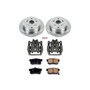 PowerStop KCOE206B - Power Stop 07-11 Honda CR-V Rear Autospecialty Brake Kit w/Calipers