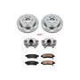 PowerStop KCOE5262 - Power Stop 08-17 Buick Enclave Rear Autospecialty Brake Kit w/Calipers