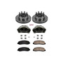 PowerStop KCOE5588 - Power Stop 10-11 Ford F-350 Super Duty Front Autospecialty Kit w/Cals