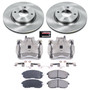 PowerStop KCOE5817A - Power Stop 07-12 Nissan Versa Front Autospecialty Brake Kit w/Calipers