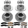 PowerStop KOE4233 - Power Stop 01-02 Ford E-450 Econoline Super Duty Front & Rear Autospecialty Brake Kit