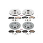 PowerStop KOE5504 - Power Stop 11-13 Chevrolet Impala Front & Rear Autospecialty Brake Kit