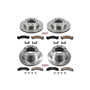 PowerStop KOE6274 - Power Stop 09-20 Chevrolet Express 3500 Front & Rear Autospecialty Brake Kit