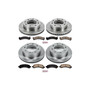 PowerStop KOE6561 - Power Stop 03-13 Chevrolet Express 3500 Front & Rear Autospecialty Brake Kit