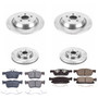 PowerStop KOE7322 - Power Stop 15-19 Ford Edge Front & Rear Autospecialty Brake Kit