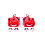 PowerStop S3318 - Power Stop 07-10 Mini Cooper Rear Red Calipers w/Brackets - Pair