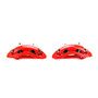 PowerStop S4746 - Power Stop 00-02 Dodge Ram 2500 Front Red Calipers w/Brackets - Pair