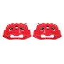 PowerStop S5306 - Power Stop 11-19 Chevrolet Silverado 2500 HD Rear Red Calipers w/Brackets - Pair