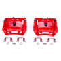 PowerStop S5522 - Power Stop 15-17 Chevrolet Colorado Rear Red Calipers w/Brackets - Pair