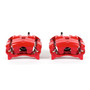 PowerStop S7102 - Power Stop 13-17 Nissan Altima Front Red Calipers w/Brackets - Pair