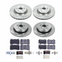 PowerStop TDBK6167 - Power Stop 10-16 Hyundai Genesis Coupe Front & Rear Track Day Brake Kit