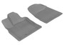 3D MAXpider L1DG00611501 - 2011-2012 Dodge/Jeep Durango/Grand Cherokee Kagu 1st Row Floormat - Gray