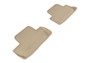 3D MAXpider L1FR06521502 - 2005-2014 Ford Mustang Kagu 2nd Row Floormats - Tan