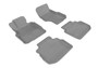 3D MAXpider L1IN01401501 - 2006-2010 Infiniti M35 Kagu 1st & 2nd Row Floormats - Gray