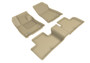 3D MAXpider L1IN03101502 - 2019-2020 Infiniti QX50 Kagu 1st & 2nd Row Floormats - Tan