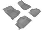 3D MAXpider L1JP01201501 - KAGU Floor Mat; Gray; 4 pc.; Front and Rear;