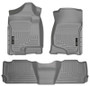 Husky Liners 98252 - 07-13 GM Escalade/Suburban/Yukon WeatherBeater Gray Front & 2nd Seat Floor Liners