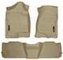 Husky Liners 98253 - 07-13 GM Escalade/Suburban/Yukon WeatherBeater Tan Front & 2nd Seat Floor Liners