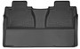 Husky Liners 53841 - 14-16 Toyota Tundra CrewMax Cab Pickup X-Act Contour Black 2nd Seat Floor Liner