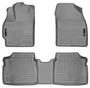 Husky Liners 98922 - 10-12 Toyota Prius WeatherBeater Combo Gray Floor Liners