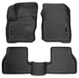 Husky Liners 99781 - Weatherbeater 2016 Ford Focus RS Front & 2nd Seat Floor Liners - Black