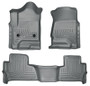 Husky Liners 99202 - 2015 Chevy/GMC Tahoe/Yukon WeatherBeater Combo Grey Floor Liners