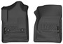 Husky Liners 18241 - 14 Chevrolet Silverado/GMC Sierra 1500 Weatherbeater Black Front Floor Liners