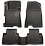 Husky Liners 99871 - 14 Kia Sorento Weatherbeater Black Front & 2nd Seat Floor Liners