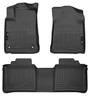 Husky Liners 98501 - 13-14 Toyota Avalon Electric/Gas Weatherbeater Black Front & 2nd Seat Floor Liners