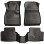 Husky Liners 98291 - 12-14 Chevrolet Sonic Weatherbeater Black Front & 2nd Seat Floor Liners