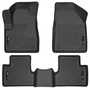 Husky Liners 99031 - 14 Jeep Cherokee WeatherBeater Black Front and Second Seat Floor Liners