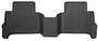 Husky Liners 19111 - 15 Chevrolet Colorado Crew Cab WeatherBeater Black 2nd Seat Floor Liners