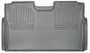 Husky Liners 19372 - 15 Ford F-150 SuperCrew Cab WeatherBeater Grey 2nd Seat Floor Liner