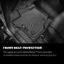 Husky Liners 19361 - 15-23 Ford F-150 SuperCab WeatherBeater Black 2nd Seat Floor Liner