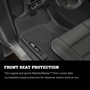 Husky Liners 14751 - 2019 Ram 1500 CC WeatherBeater 2nd Seat Floor Liners Black (W/O Factory Storage Box)