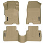 Husky Liners 98403 - 08-12 Honda Accord (4DR) WeatherBeater Combo Tan Floor Liners (One Piece for 2nd Row)