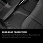 Husky Liners 98361 - 10-12 Ford Fusion/Lincoln MKZ (FWD) WeatherBeater Combo Black Floor Liners