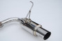 Invidia HS22WRXGTP - 2022+ Subaru WRX N1 Twin Outlet Single Layer SS Tip Cat-Back Exhaust