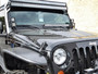 Rigid 40333 - 2007-2015 Jeep JK Hood Mount Fits 20 Inch E-Series, SR-Series Or Radiance