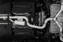 MBRP S4612304 - 2022-Up Volkswagen Golf R MK8 T304 Stainless Steel 3 Inch Cat-Back Quad Split Rear Valve Delete